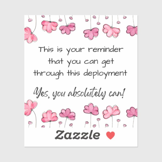 Adesivo Você Pode Obter Esta Implantação (Folha)