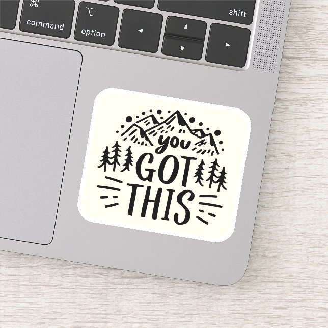 Adesivo Você tem isso (Detalhe)