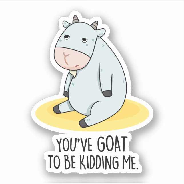 Adesivo Você vai estar me gozando com um cara engraçado (Frente)