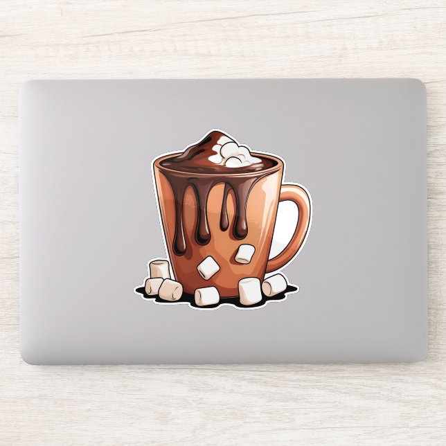 Adesivo Volcano Hot Chocolate Dream Mug sticker (Computador)