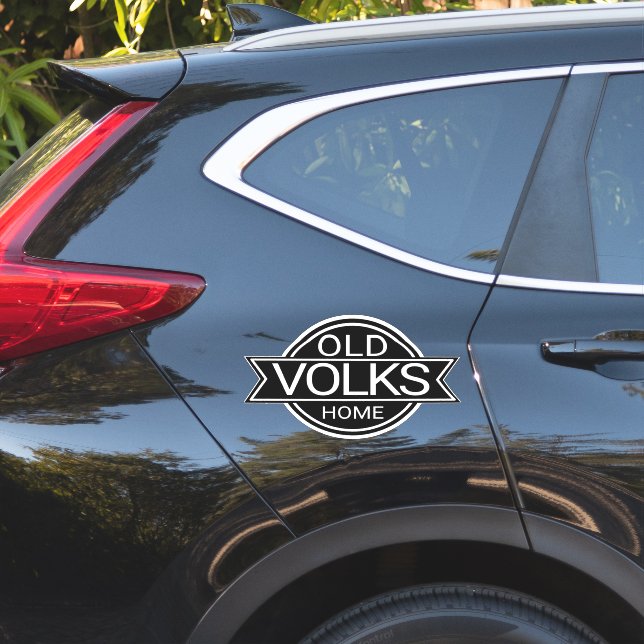 Adesivo VOLKS Home Sticker Antigo (Lado do carro)