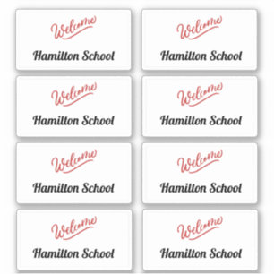Adesivo Voltar à escola - Visitantes Stickers