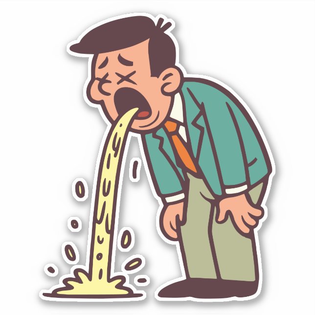 Adesivo Vômito (Frente)