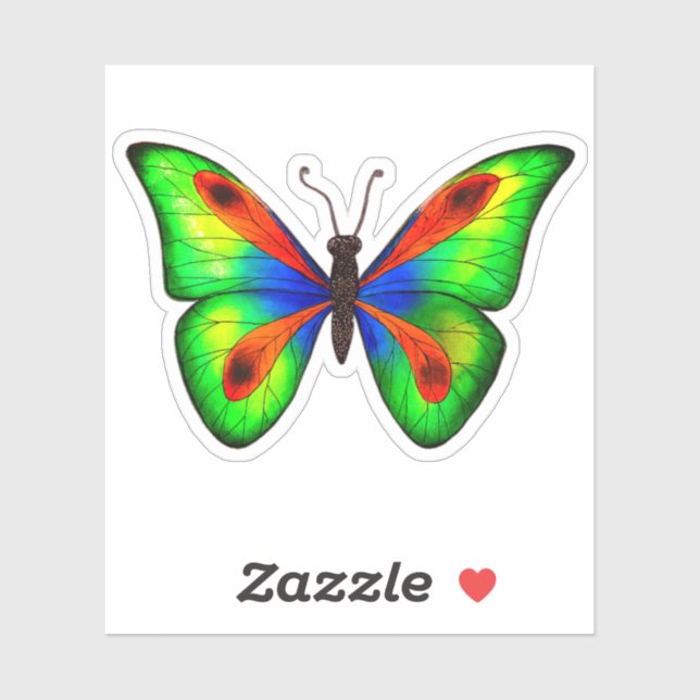 Adesivo Voo cromático (Folha)