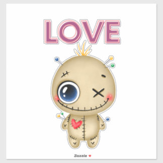 Adesivo Voodoo Doll Sticker