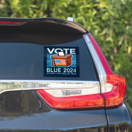 Adesivo Votação Azul 2024 Eleição Presidencial
