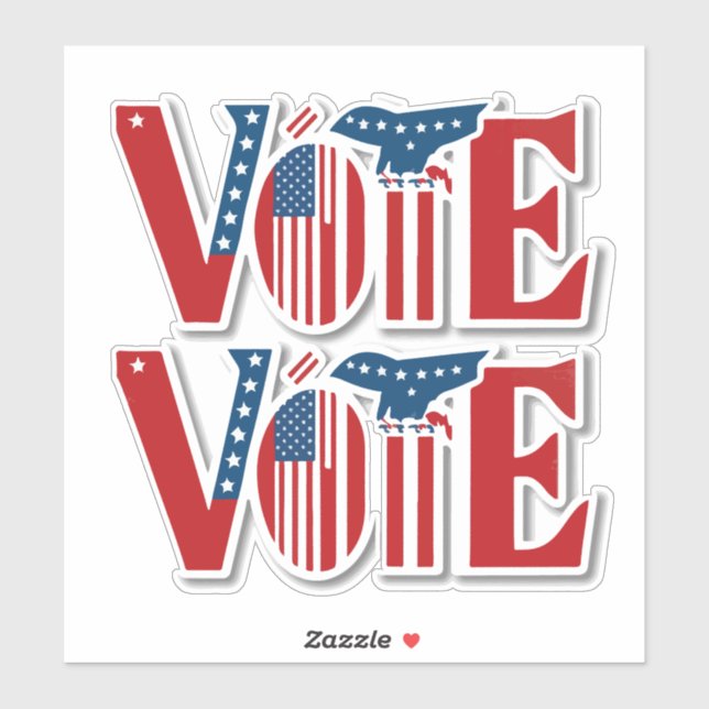 Adesivo Votação para as eleições presidenciais (Folha)