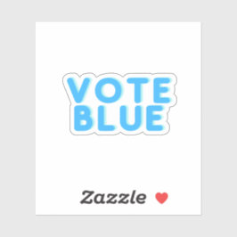 Adesivo Vote Azul