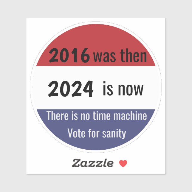 Adesivo Vote em Sanity v2 (Folha)