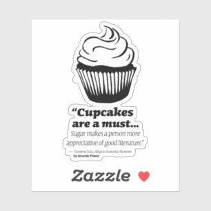 Adesivo Vovó Cupcake Daisy Vinyl Sticker