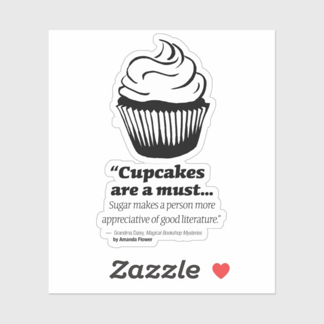 Adesivo Vovó Cupcake Daisy Vinyl Sticker (Folha)