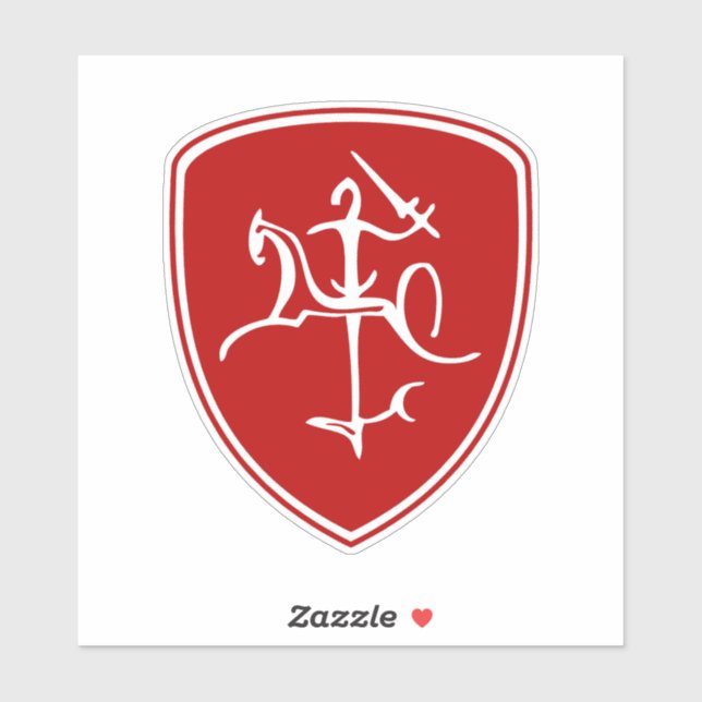 Adesivo Vytis Lietuva (Folha)