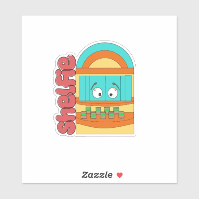 Adesivo Waffles&Mochi-Shelfie-Vinil Sticker (Folha)