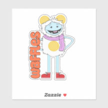 Waffles&Mochi-Waffles Vinil Sticker