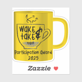Adesivo Wake & Take Invitational Participation Award 2025