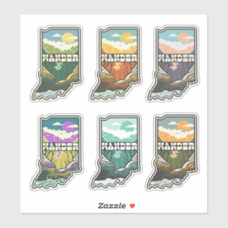 Adesivo Wander Indiana Vinyl Sticker Sheet