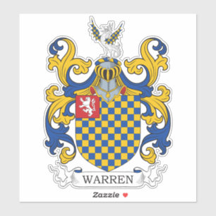 Adesivo Warren Family Crest