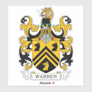 Adesivo Warren Family Crest