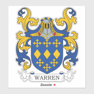 Adesivo Warren Family Crest