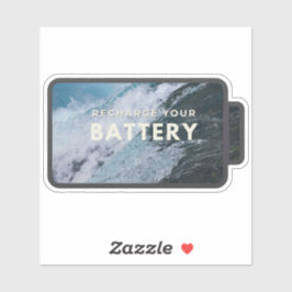 Adesivo Water Recharge Sticker