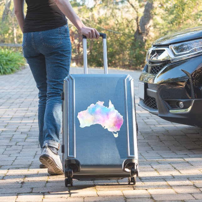 Adesivo Watercolor Austrália (Mala Insitu)