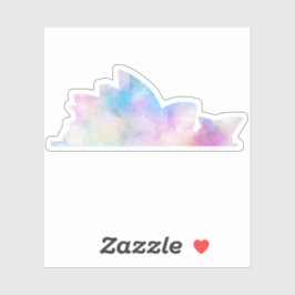 Adesivo Watercolor Sydney Opera House