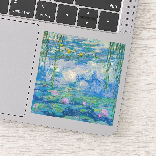 Adesivo Waterlilies, 1916-1919 by Claude Monet (Detalhe)