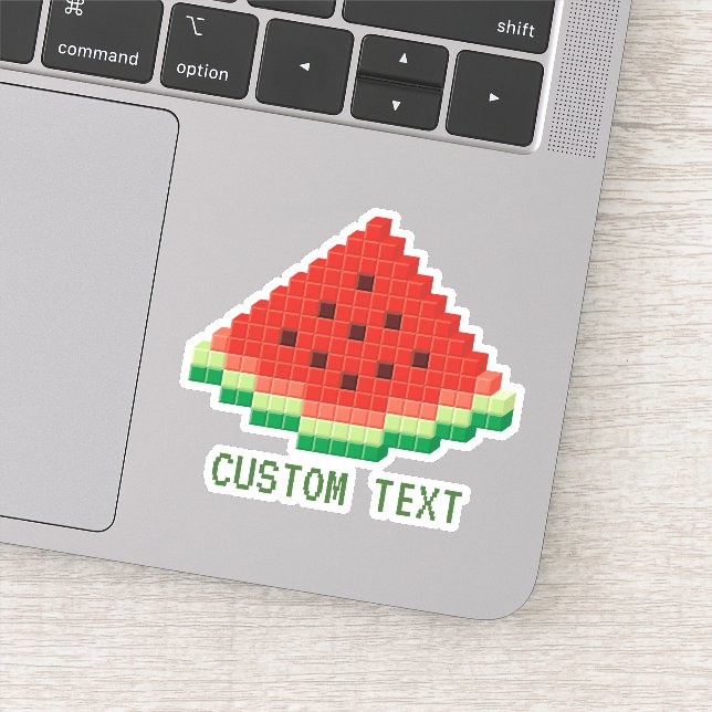 Adesivo Watermelon Pixel Art (Detalhe)