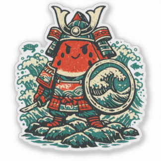 Adesivo Watermelon Shogun — Guardian of the Seas