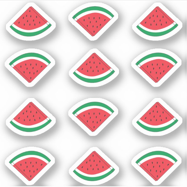 Adesivo Watermelon Wedge Sticker Pack (Frente)