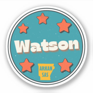 Adesivo Watson, Arkansas Sticker