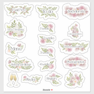 Adesivo Wedding Planner Bridal