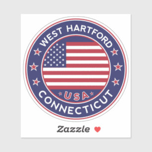 Adesivo West Hartford Connecticut, West Hartford