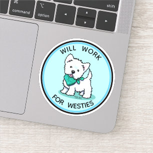 Adesivo Westie Cutie Sticker