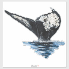 Adesivo Whale Tail
