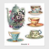 Whimsic Victorian Tea Set