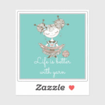 Whimsic Yarn Lover Girl