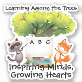 Adesivo Whimsical Woodland Friendker Sticker