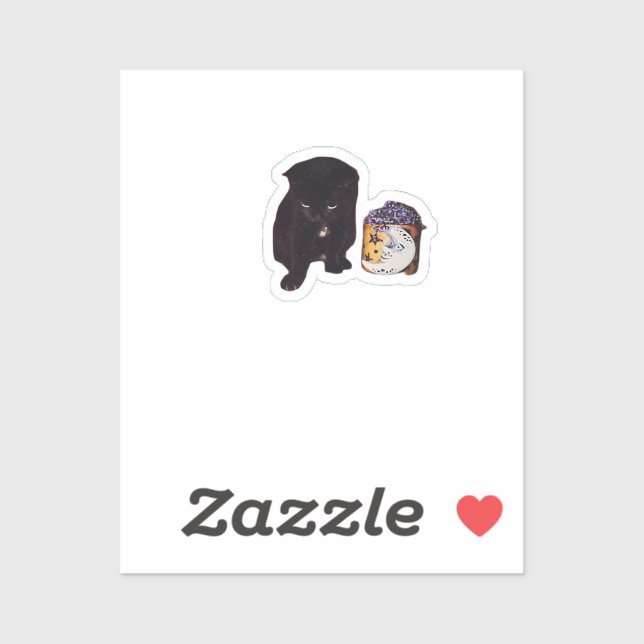 Adesivo Whimsigoth com placa (Folha)