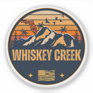 Adesivo Whiskey Creek, Flórida