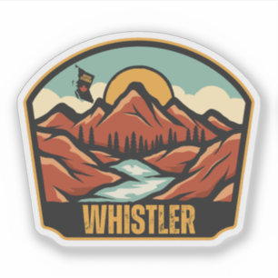 Adesivo Whistler, Colúmbia Britânica