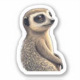 Adesivo Wild Meerkat Sticker