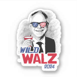 Adesivo Wild Tim Walz