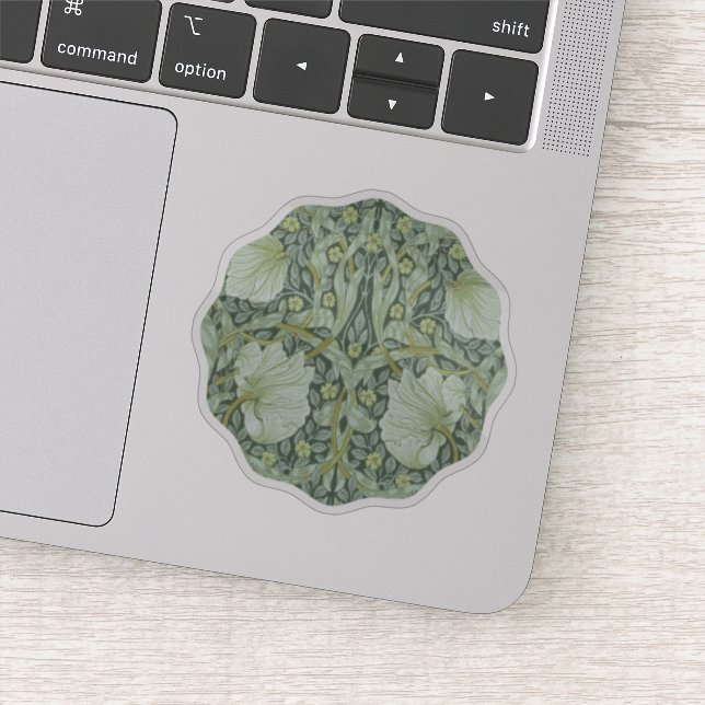 Adesivo William Morris, padrão Art nouveau, bela arte (Detalhe)