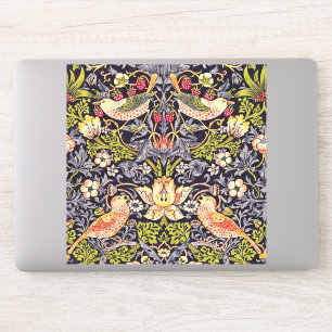 Adesivo William Morris Strawberry Thef Floral Art Nouveau