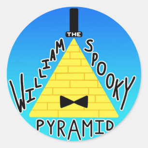 Adesivo "William the SPOOKY Pyramid" 2