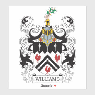 Adesivo Williams Family Crest