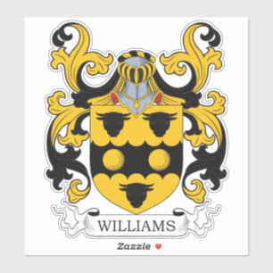 Adesivo Williams Family Crest