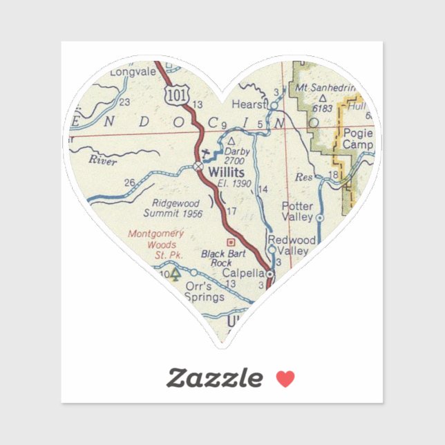 Adesivo Willits California (Folha)