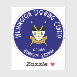 Adesivo Wilmington Rears Center Round Vinyl Sticker Blue